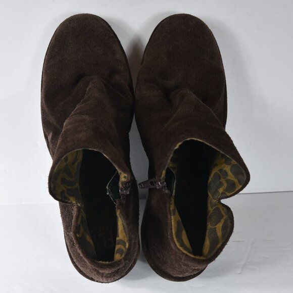 Fly London Yip Ankle Boot Wedges Suede size 38 - Picture 7 of 7
